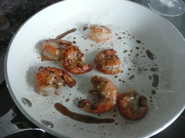 Rezept: FISCH / Krustentiere : Scampipfännchen Bild Nr. 4 FISCH / Krustentiere : Scampipfännchen - Rezept - Bild Nr. 4