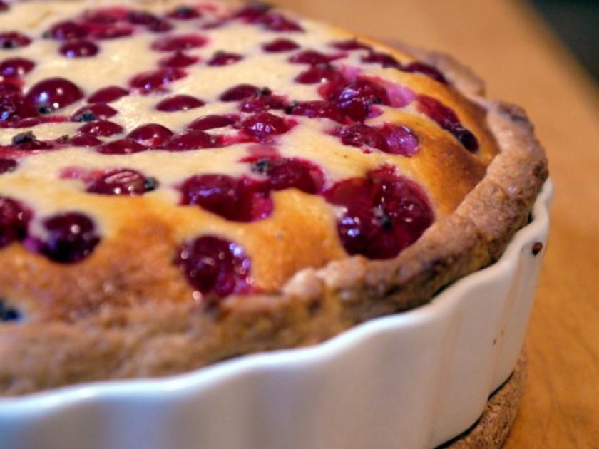 Johannisbeer-Tarte - Rezept mit Bild - kochbar.de