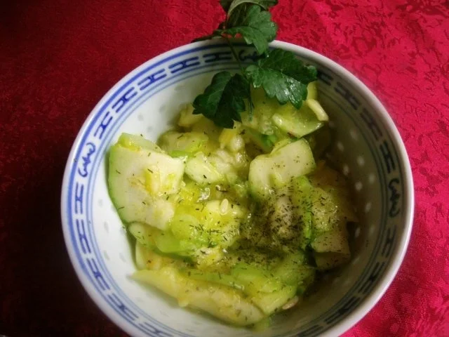 Zucchini-Gurkensalat - Rezept - Bild Nr. 11