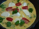 Tomaten-Mozzarella-Omelett - Rezept