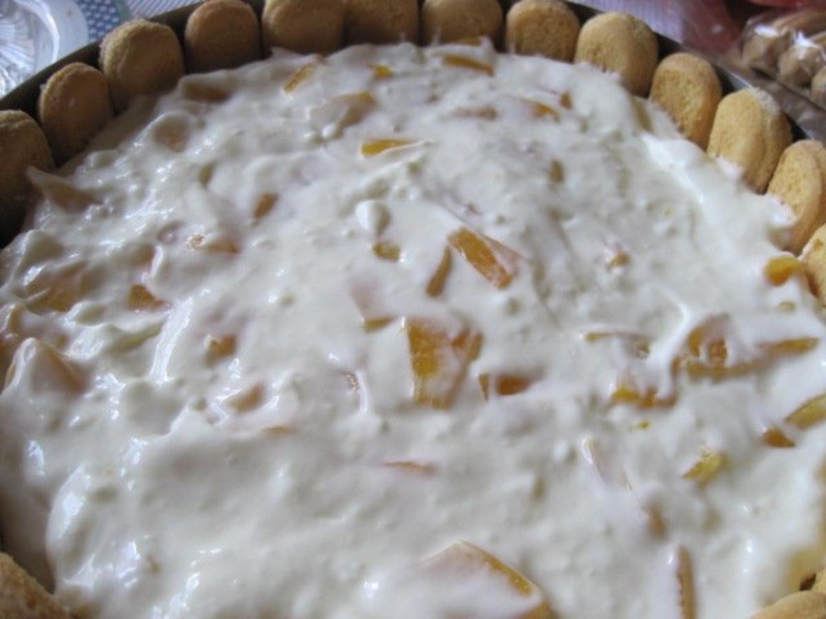 Pfirsich-Joghurt-Torte - Rezept - Bild Nr. 8