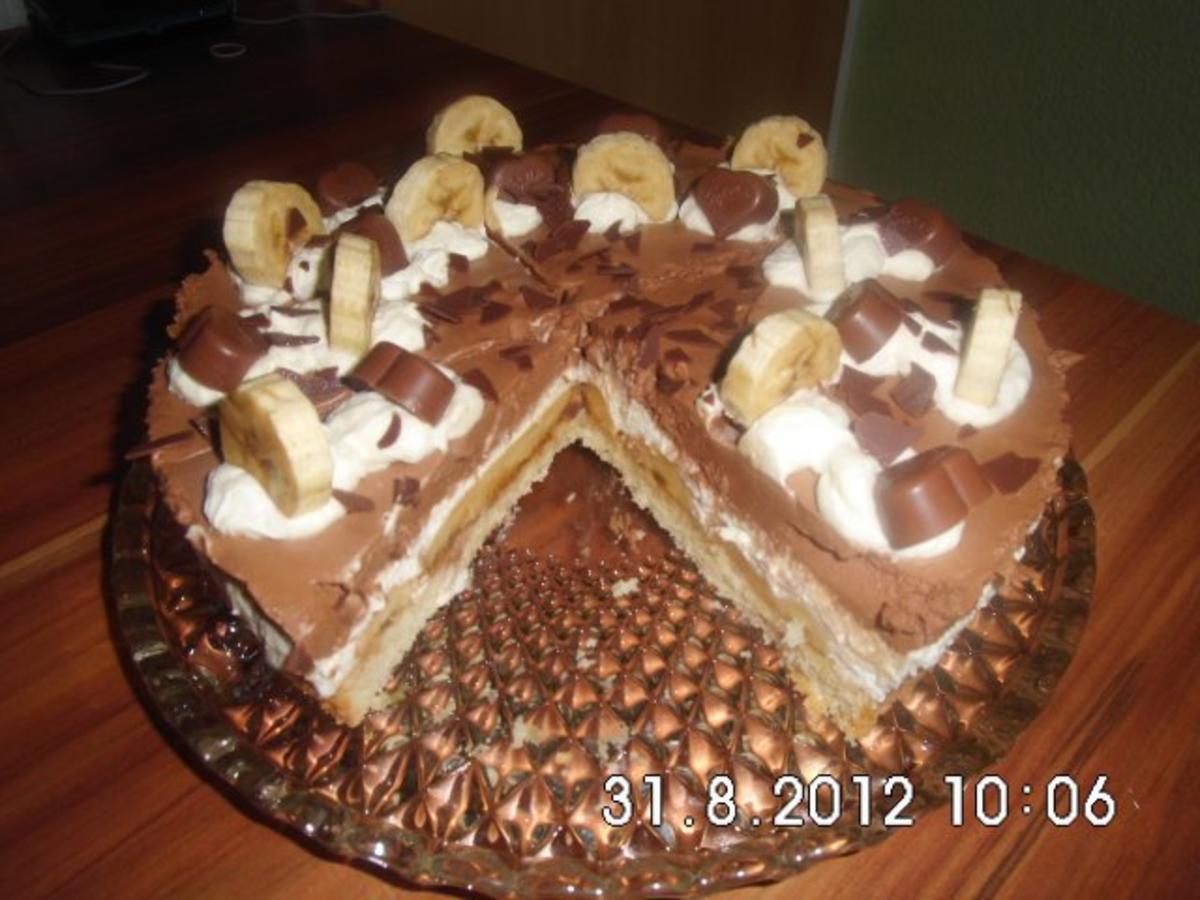 Milka-Herzen-Torte - Rezept