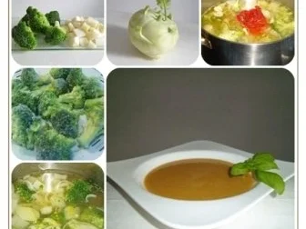 Rezept: "Broccoli ➯ Creme ➯ Suppe" Bild Nr. 3 "Broccoli ➯ Creme ➯ Suppe" - Rezept - Bild Nr. 3