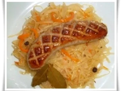 ※ Bratwurst am Sauerkraut und Salzkartoffeln dazu ※ - Rezept - Bild Nr. 12