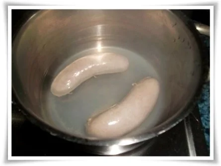 ※ Bratwurst am Sauerkraut und Salzkartoffeln dazu ※ - Rezept - Bild Nr. 3