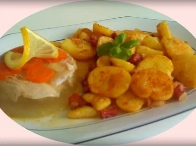 ❈ Bratkartoffeln mit sommerlicher Hühnersülze ❈ - Rezept - Bild Nr. 14