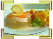 ❈ Bratkartoffeln mit sommerlicher Hühnersülze ❈ - Rezept