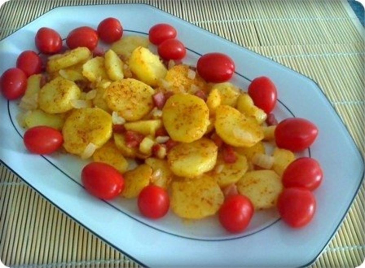 ❈ Bratkartoffeln mit sommerlicher Hühnersülze ❈ - Rezept - Bild Nr. 9