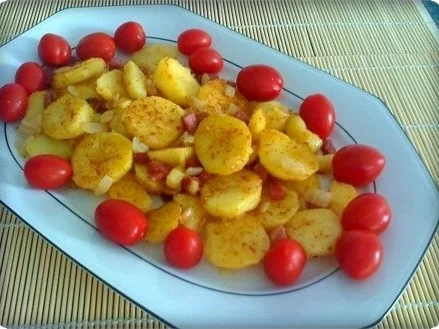 ❈ Bratkartoffeln mit sommerlicher Hühnersülze ❈ - Rezept - Bild Nr. 9