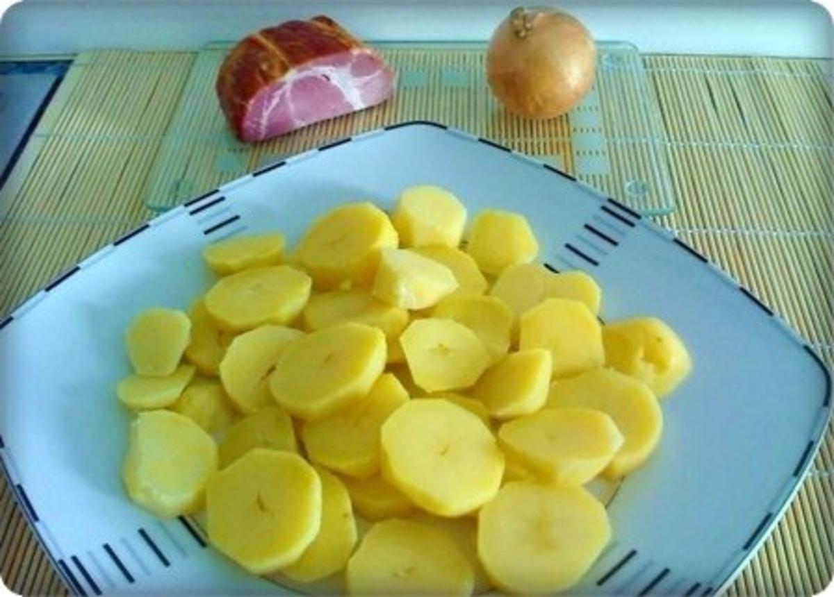 ❈ Bratkartoffeln mit sommerlicher Hühnersülze ❈ - Rezept - Bild Nr. 3