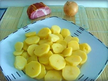 ❈ Bratkartoffeln mit sommerlicher Hühnersülze ❈ - Rezept - Bild Nr. 3