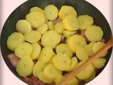 ❈ Bratkartoffeln mit sommerlicher Hühnersülze ❈ - Rezept - Bild Nr. 5