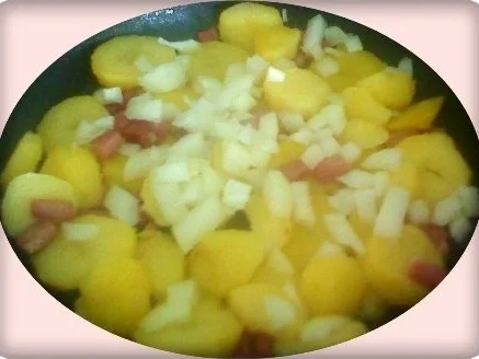 ❈ Bratkartoffeln mit sommerlicher Hühnersülze ❈ - Rezept - Bild Nr. 6