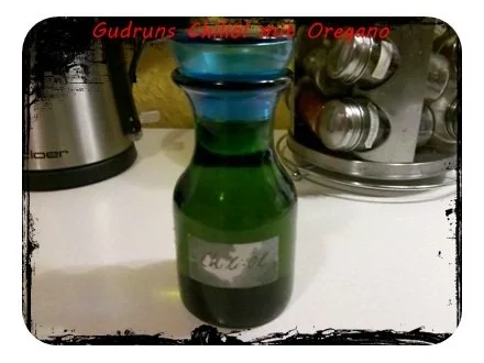 Öl: Chiliöl mit Oregano - Rezept