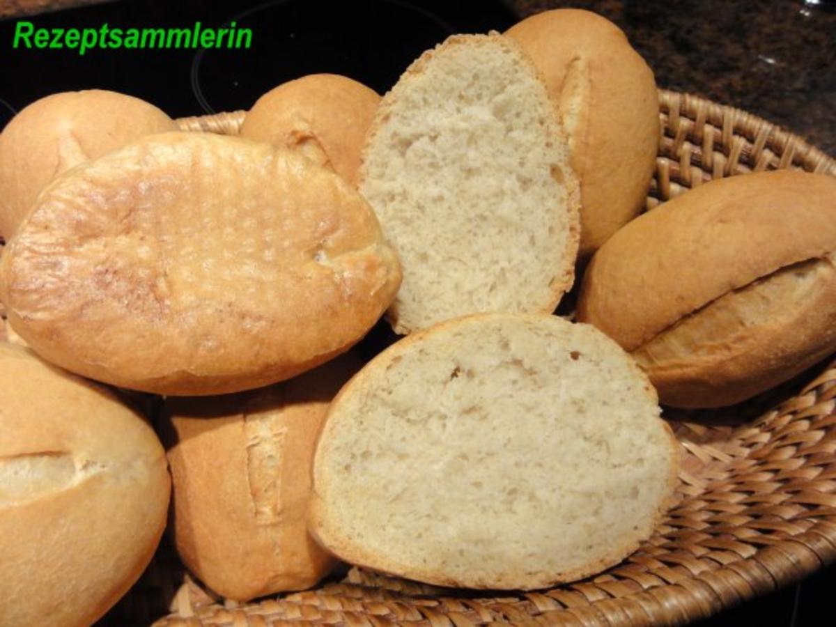 Brot:   SONNTAGS-BRÖTCHEN - Rezept