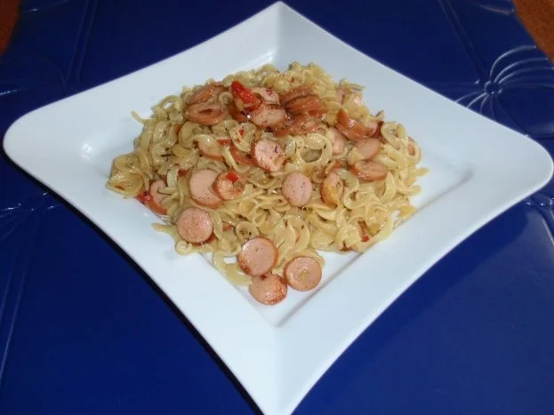 Rezept: Scharfer Nudeltopf Scharfer Nudeltopf - Rezept