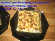 Tartes – Manfred’s schneller Flammkuchen Elsässer Art - Rezept