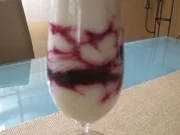 Marmorierter Fruchtbecher - Rezept