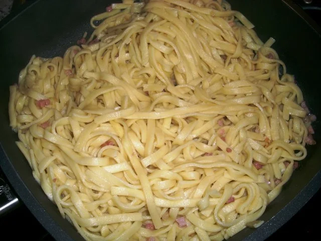 Tagliatelle a la carbonara>> - Rezept - Bild Nr. 9