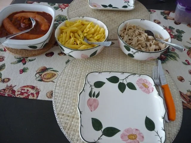 Pasta : ...mit Gemüse-Tomatensoße und Bockwurst - Rezept - Bild Nr. 18