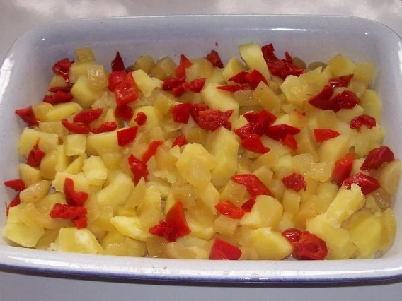 Rezept: Kartoffelauflauf "Hot Dog Style" Bild Nr. 7 Kartoffelauflauf "Hot Dog Style" - Rezept - Bild Nr. 7