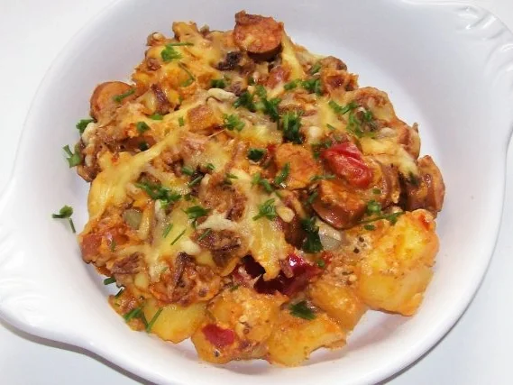 Rezept: Kartoffelauflauf "Hot Dog Style" Bild Nr. 13 Kartoffelauflauf "Hot Dog Style" - Rezept - Bild Nr. 13