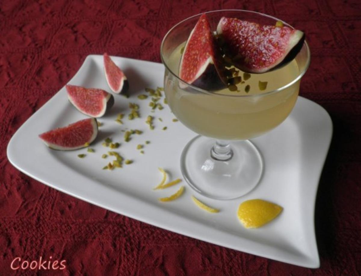 Zitronen - Weingelee mit marinierten Feigen - Rezept - Bild Nr. 2
