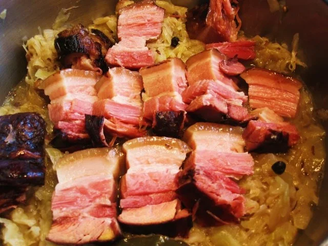 Wacholderbauch auf Sauerkraut - Rezept - Bild Nr. 4