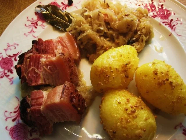 Wacholderbauch auf Sauerkraut - Rezept - Bild Nr. 7