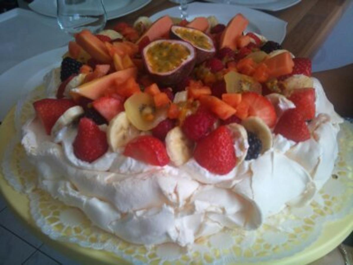 Bilder für Pavlova Exotische Nachspeise zu jedem Anlass - Rezept