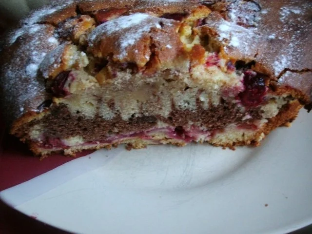 Rezept: Marmorkuchen mit Kirschen Bild Nr. 2 Marmorkuchen mit Kirschen - Rezept - Bild Nr. 2