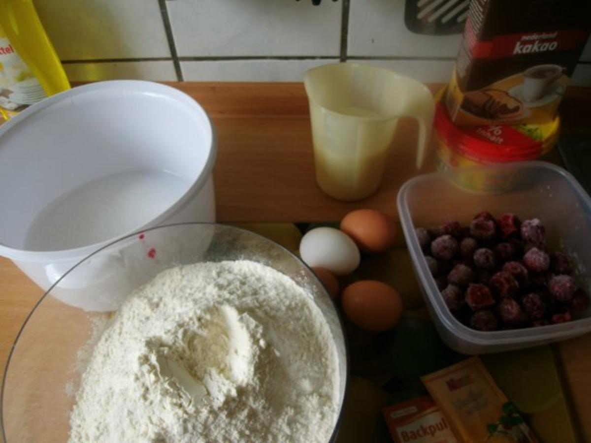 Marmorkuchen mit Kirschen - Rezept - Bild Nr. 3
