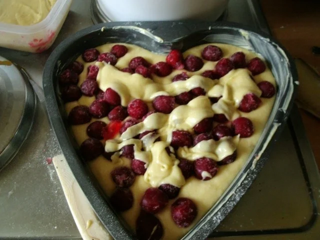 Rezept: Marmorkuchen mit Kirschen Bild Nr. 7 Marmorkuchen mit Kirschen - Rezept - Bild Nr. 7