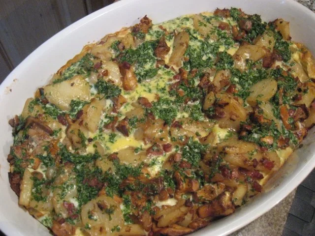 Rezept: Pfifferlings-Gratin Bild Nr. 2 Pfifferlings-Gratin - Rezept - Bild Nr. 2