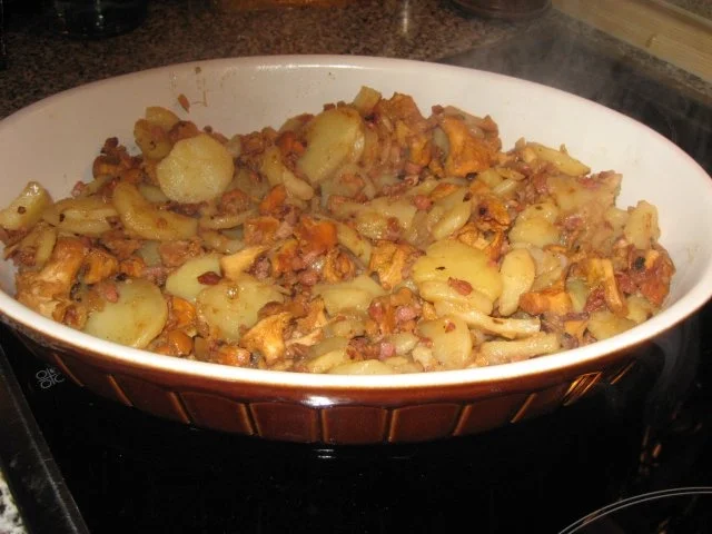 Rezept: Pfifferlings-Gratin Bild Nr. 3 Pfifferlings-Gratin - Rezept - Bild Nr. 3