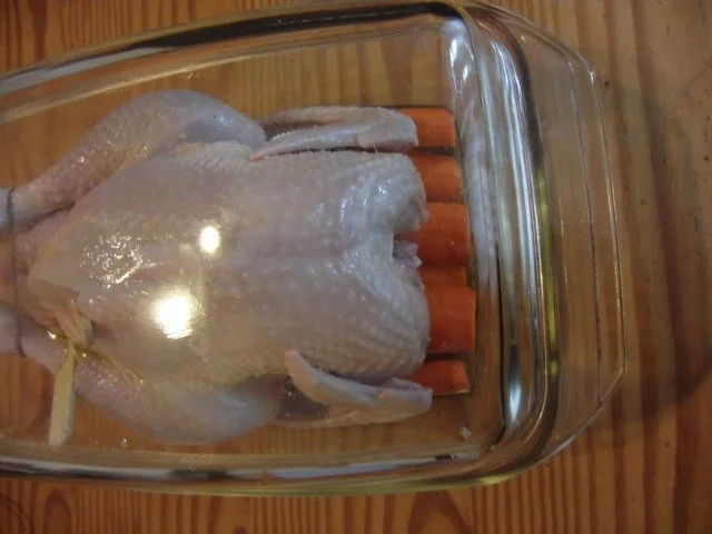 gefülltes Brathähnchen - Rezept - Bild Nr. 5