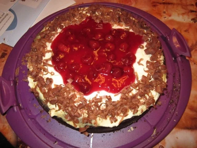 Frankreich trifft den Schwarzwald - Schwarzwälderkirsch Tarte - Rezept