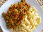 Zucchini-Hackfleisch Pfanne - Rezept