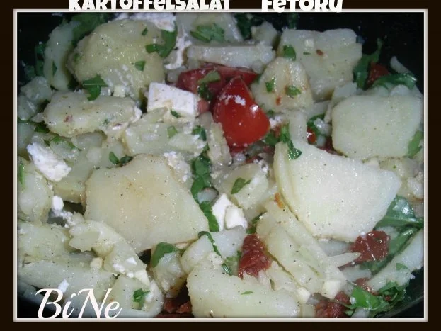 BiNe` S KARTOFFELSALAT  "FETORU" - Rezept