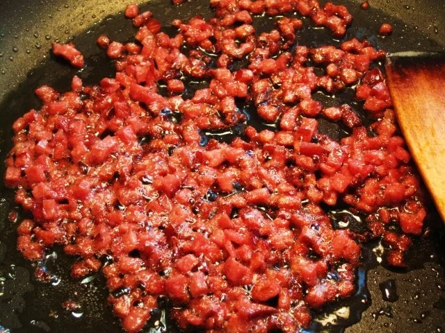 Eier mit Cabanossi ... - Rezept - Bild Nr. 5