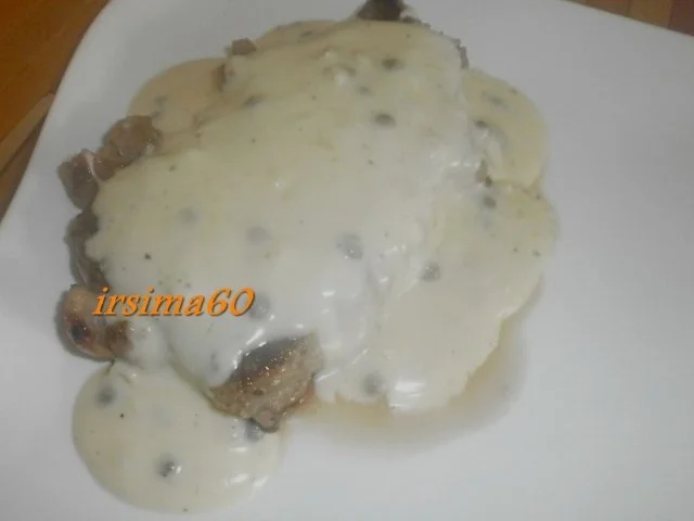 Rezept: Argentinisches Rumsteak mit Pfefferrahm Sauce Bild Nr. 2 Argentinisches Rumsteak mit Pfefferrahm Sauce - Rezept - Bild Nr. 2