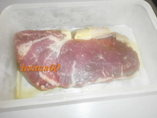 Rezept: Argentinisches Rumsteak mit Pfefferrahm Sauce Bild Nr. 3 Argentinisches Rumsteak mit Pfefferrahm Sauce - Rezept - Bild Nr. 3