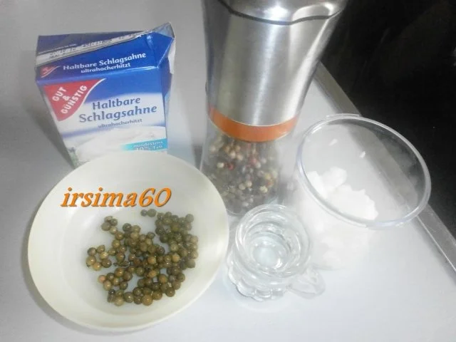 Rezept: Argentinisches Rumsteak mit Pfefferrahm Sauce Bild Nr. 4 Argentinisches Rumsteak mit Pfefferrahm Sauce - Rezept - Bild Nr. 4