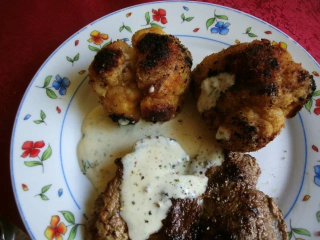 Rezept: Rinderminutensteaks mit Brateblumenkohl Bild Nr. 7 Rinderminutensteaks mit Brateblumenkohl - Rezept - Bild Nr. 7