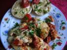 Kräuterrührei mit Schinken und Tomate - Rezept