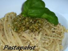 Walnuss Pesto zu Spaghetti - Rezept