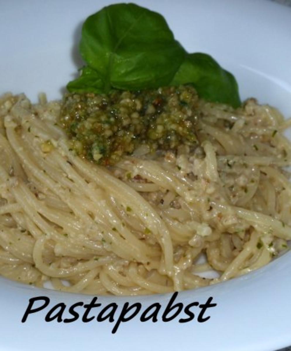 Walnuss Pesto zu Spaghetti - Rezept - Bild Nr. 2