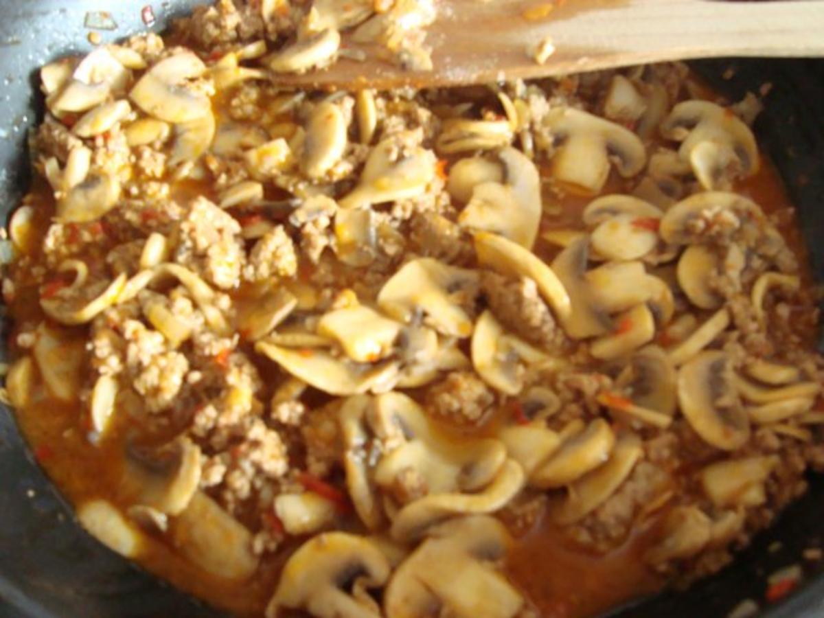 Hackfleischsauce Jägerart - schnell & einfach - von Linus1963 Hackfleischsauce Jägerart - schnell & einfach - von Linus1963