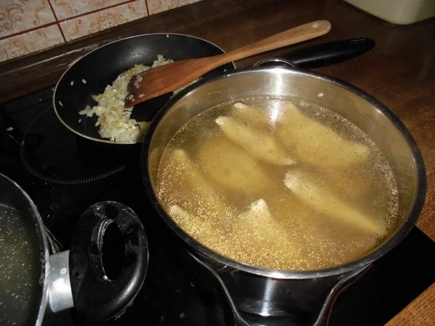 Schlutzkrapfen mit Mangold-schinkenfüllung - Rezept - Bild Nr. 10