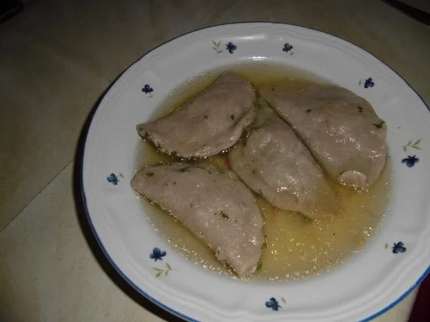 Schlutzkrapfen mit Mangold-schinkenfüllung - Rezept - Bild Nr. 11